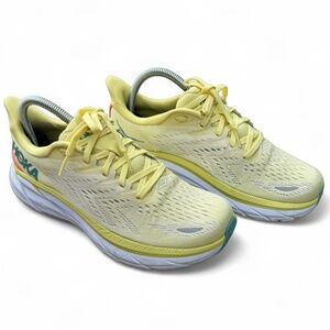 Hoka Women's Clifton 8 Yellow Pear/Sweet Corn Size US 7.5B